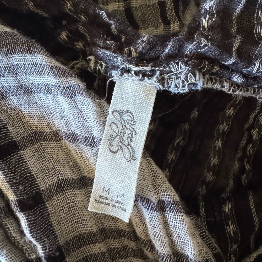 Free People Swing Me Baby Frayed hem Tunic - Picture 4 of 8